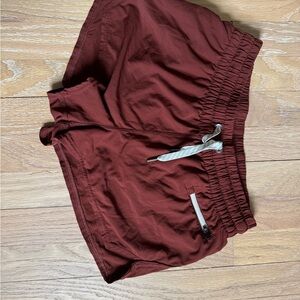 Vuori Maroon Clementine Shorts
